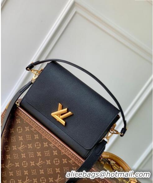 Trendy Design Louis Vuitton Soft Twist bag in Calfskin M24639 Black 2024