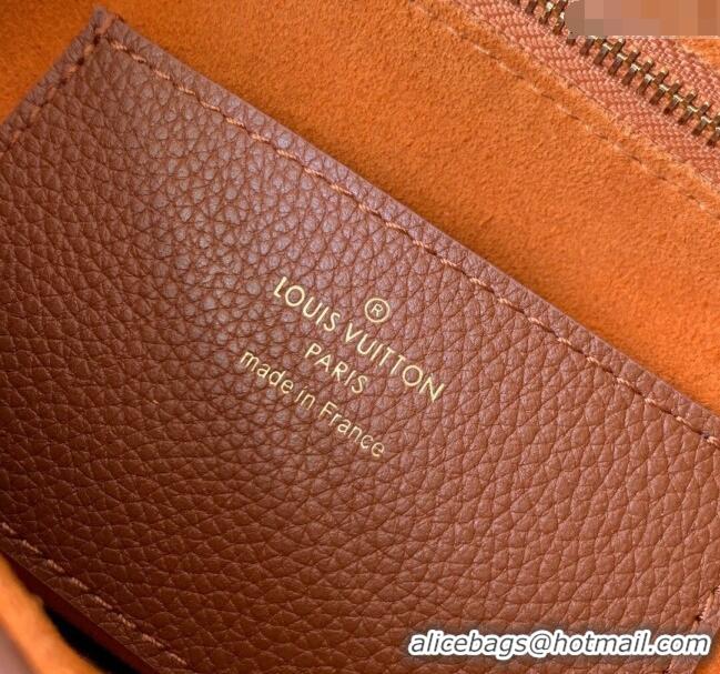 Best Price Louis Vuitton Soft Twist bag in Calfskin M24640 Cognac Brown 2024