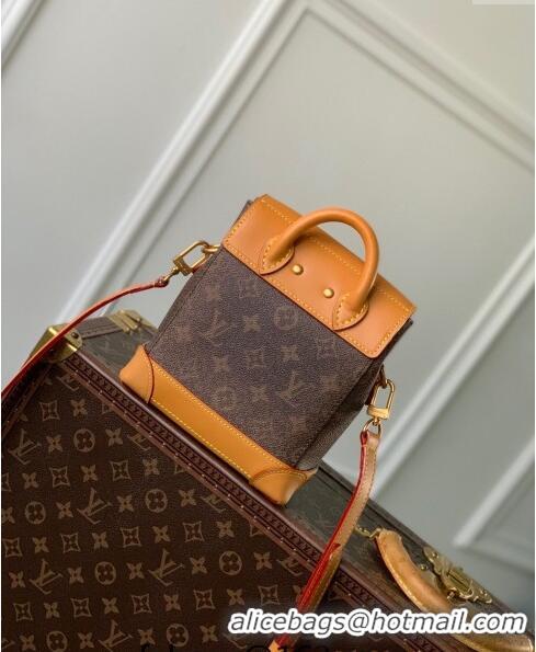 Super Quality Louis Vuitton Steamer 15 bag in Monogram Dust Canvas with Chain Lock M11630 2024