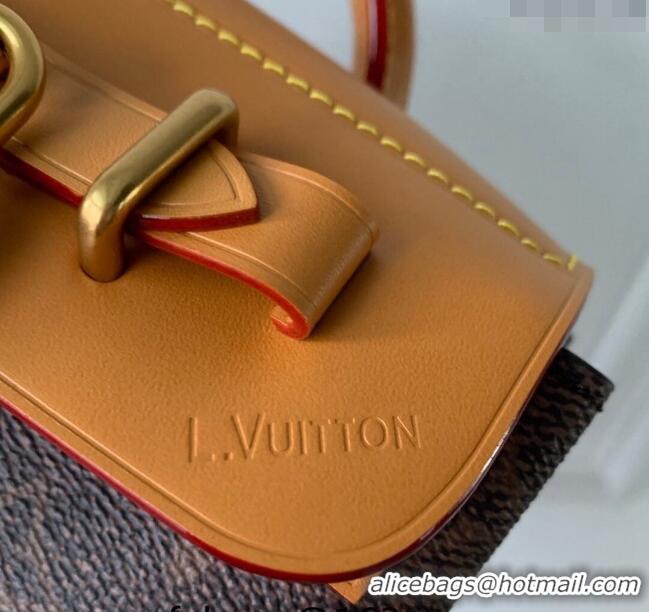 Super Quality Louis Vuitton Steamer 15 bag in Monogram Dust Canvas with Chain Lock M11630 2024