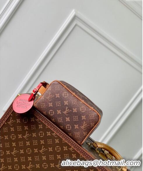 Buy New Cheap Louis Vuitton Locker Dopp Kit Clutch in Monogram Dust Canvas M11765 2024