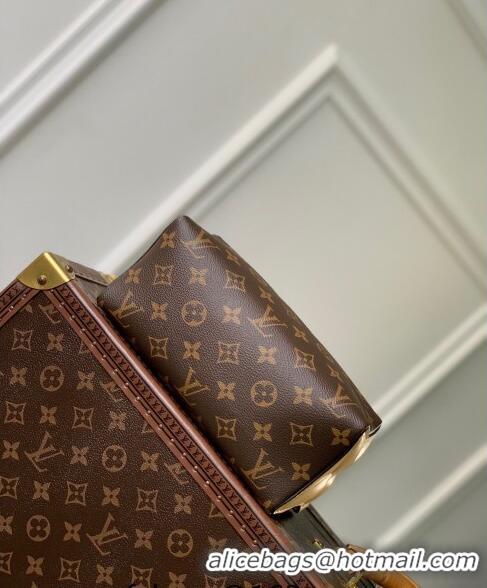 Best Price Louis Vuitton Bloom Pouch bag in Monogram Canvas M11672 Banana Yellow 2024