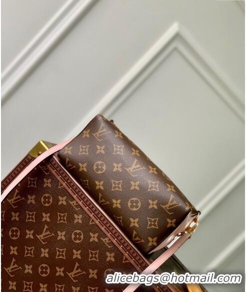 Top Grade Louis Vuitton Bloom Pouch bag in Monogram Canvas M11303 Pink 2024