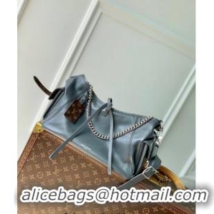 New Fashion Louis Vuitton Carryall Cargo PM Hobo Bag in Lambskin M12579 Trianon Grey 2024