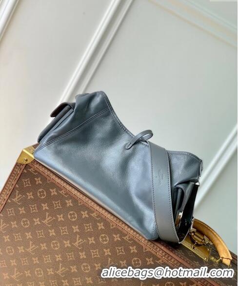 New Fashion Louis Vuitton Carryall Cargo PM Hobo Bag in Lambskin M12579 Trianon Grey 2024