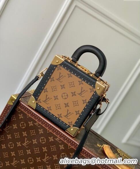 Top Grade Louis Vuitton Mini Square Trunk Dog Box bag M11210 2024