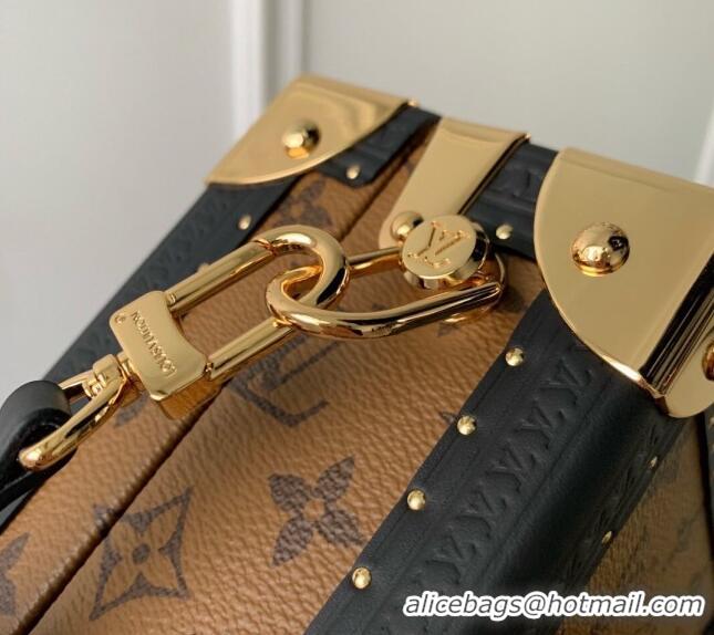 Top Grade Louis Vuitton Mini Square Trunk Dog Box bag M11210 2024