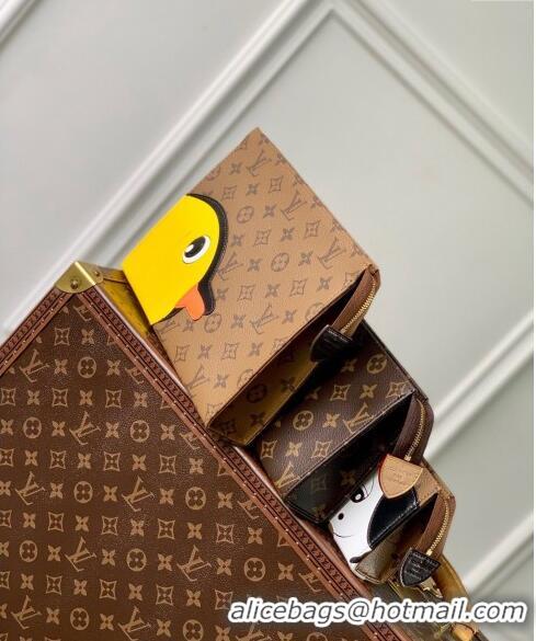 Well Crafted Louis Vuitton Trio Toilet Pouch Set M11254 2024