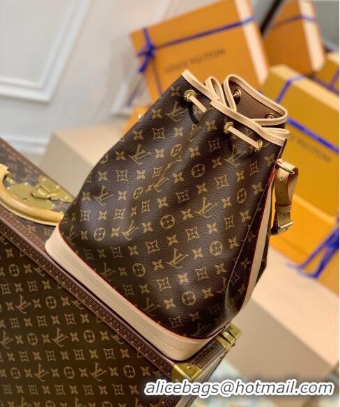 Famous Brand Louis Vuitton Monogram Canvas Vintage Noe Bucket Bag M42224 2024