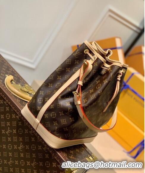 Famous Brand Louis Vuitton Monogram Canvas Vintage Noe Bucket Bag M42224 2024