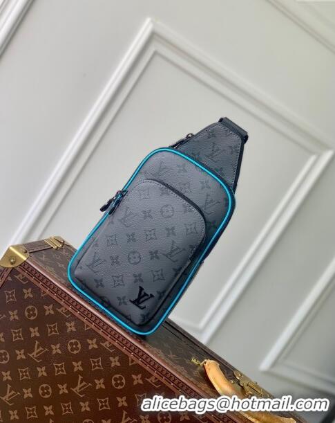 Most Popular Louis Vuitton Avenue Sling bag in Monogram Canvas PM M11703 Grey 2024