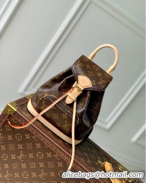 Shop Grade Louis Vuitton Montsouris Mini Backpack in Monogram Canvas M11199 Brown 2024