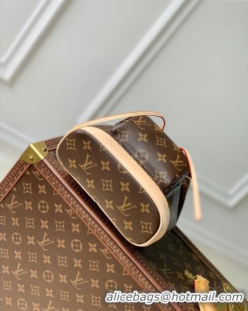 Shop Grade Louis Vuitton Montsouris Mini Backpack in Monogram Canvas M11199 Brown 2024