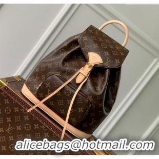 Shop Grade Louis Vuitton Montsouris Mini Backpack in Monogram Canvas M11199 Brown 2024