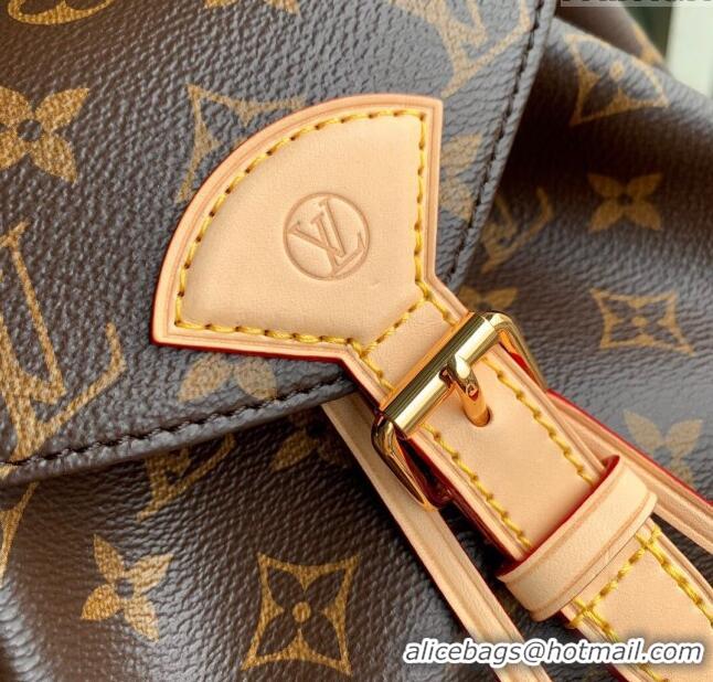 Shop Grade Louis Vuitton Montsouris Mini Backpack in Monogram Canvas M11199 Brown 2024