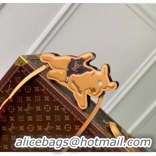 Top Quality Louis Vuitton Dog On Strap in Monogram Craggy Canvas M83342 Brown 2024