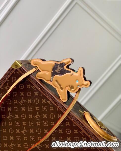 Top Quality Louis Vuitton Dog On Strap in Monogram Craggy Canvas M83342 Brown 2024