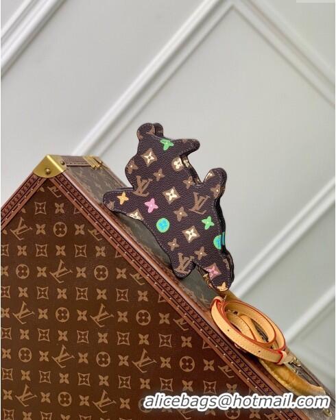 Top Quality Louis Vuitton Dog On Strap in Monogram Craggy Canvas M83342 Brown 2024