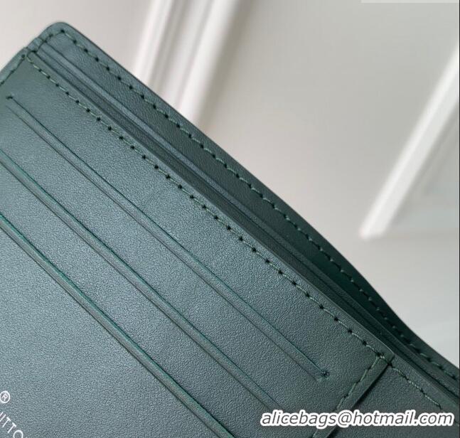 Top Quality Louis Vuitton Multiple Wallet in Monogram Leather M69037 Green 2024