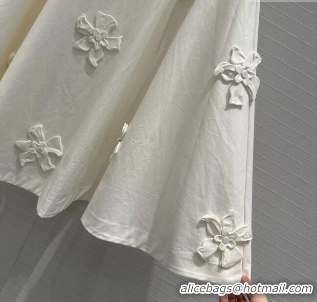 Top Grade Valentino Skirt V7903 White 2024