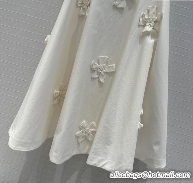 Top Grade Valentino Skirt V7903 White 2024