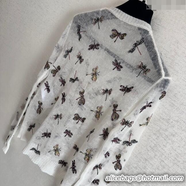 ​Famous Brand Dior Dragonfly Cardigan D7907 2024