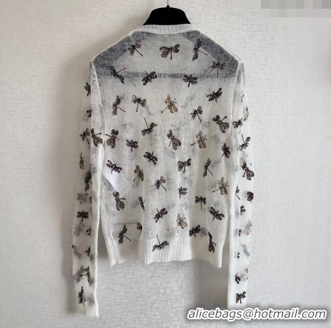 ​Famous Brand Dior Dragonfly Cardigan D7907 2024