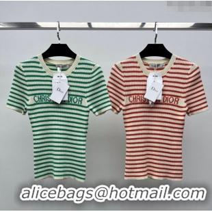 ​Buy Luxury Dior Knit T-shirt D7920 2024