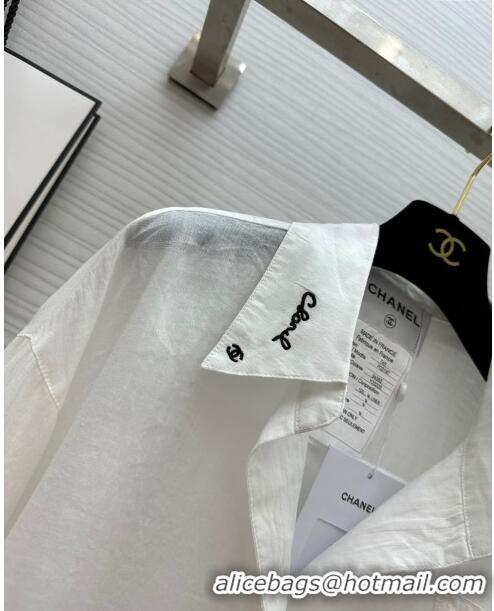 ​Traditional Discount Chanel Shirt CH7912 White 2024