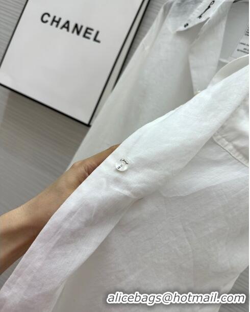 ​Traditional Discount Chanel Shirt CH7912 White 2024