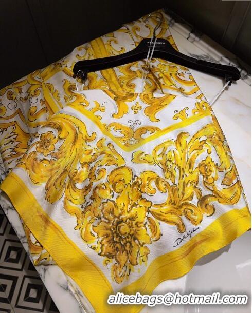 ​Buy Discount Dolce & Gabbana Dress DG71008 Yellow 2024