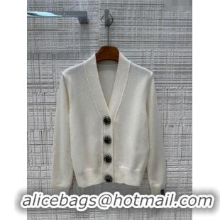 Luxury Classic Louis Vuitton Cashmere Cardigan LV71017 Beige 2024