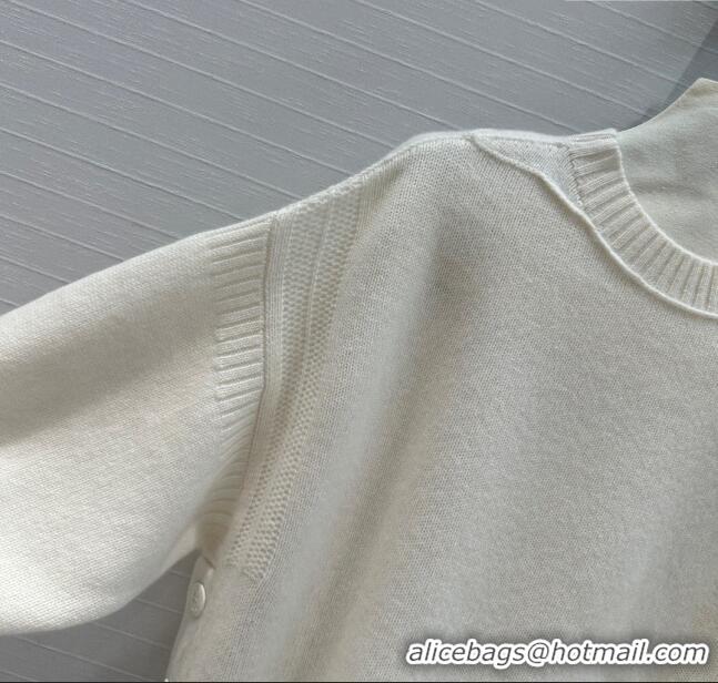 New Fashion Cheap Dior Cashmere Sweater D71216 Beige 2024