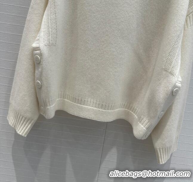 New Fashion Cheap Dior Cashmere Sweater D71216 Beige 2024