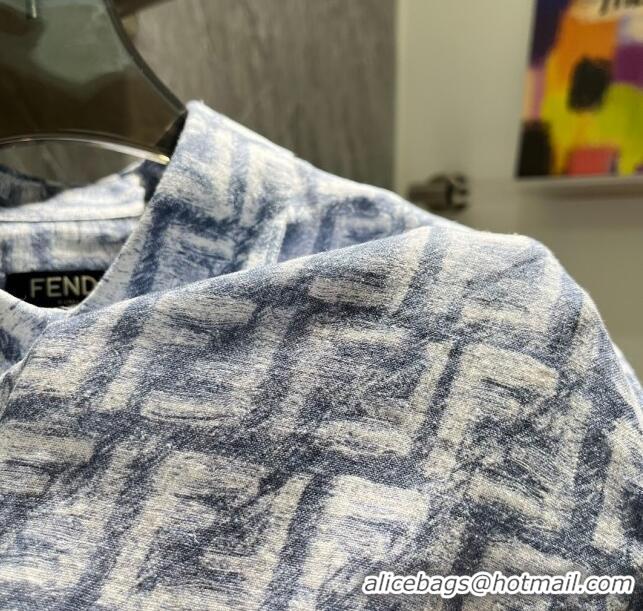 ​Classic Cheap Fendi Flax Shirt F72604 2024 (For Men)