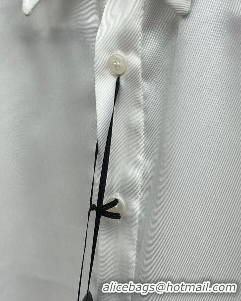 High Quality Classic Fendi Shirt F72613 White 2024 (For Men)