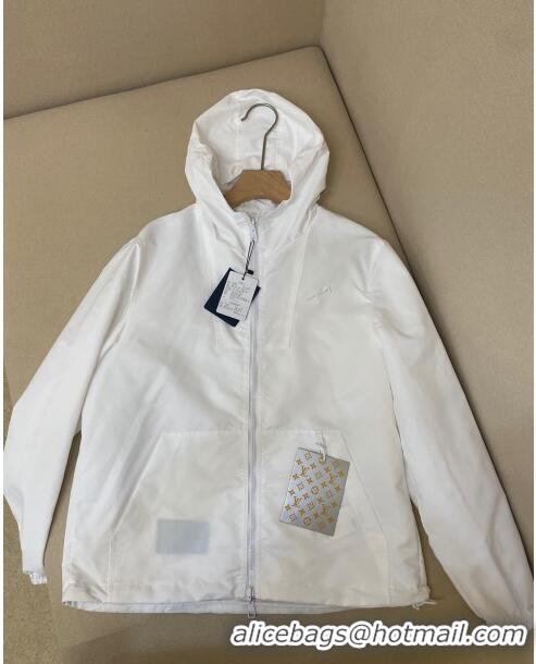 Trendy Design Louis Vuitton Monogram Reversible Jacket LV72625 White 2024(For Men)