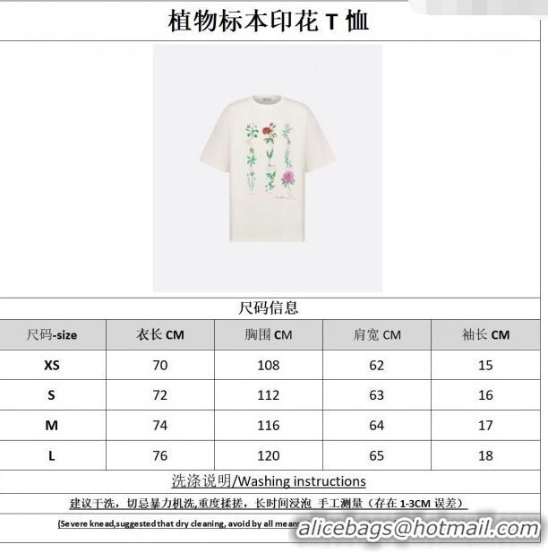 Top Quality Cheap Dior Cotton T-shirt D72620 2024 (For Men)