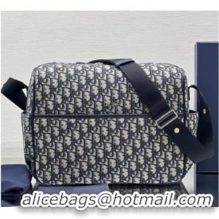 Top Quality Dior Changing Bag Oblique Jacquard M9993 Beige and Black