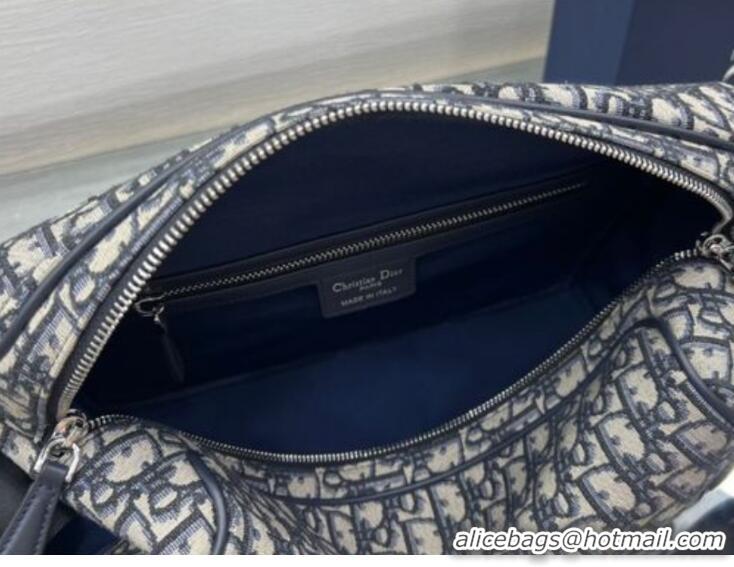 Top Quality Dior Changing Bag Oblique Jacquard M9993 Beige and Black