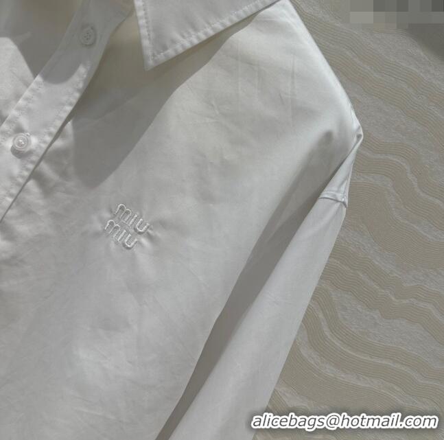 Buy Inexpensive Miu Miu Shirt D8712 White 2024