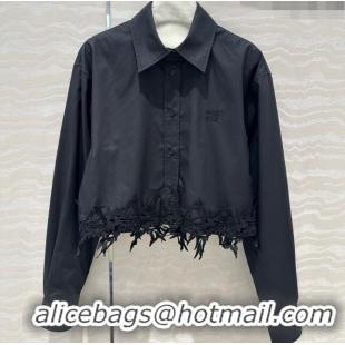 New Design Miu Miu Shirt M8713 Black 2024