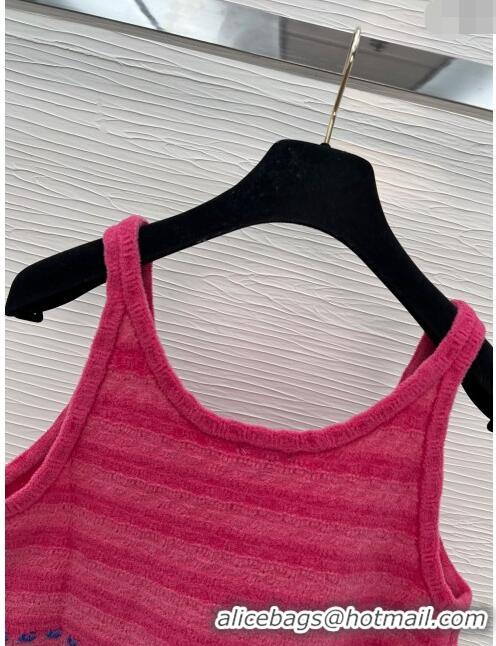 Super Quality Chanel Knit Vest CH8720 Rosy 2024