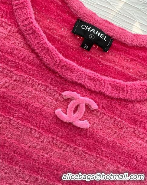 Super Quality Chanel Knit Vest CH8720 Rosy 2024