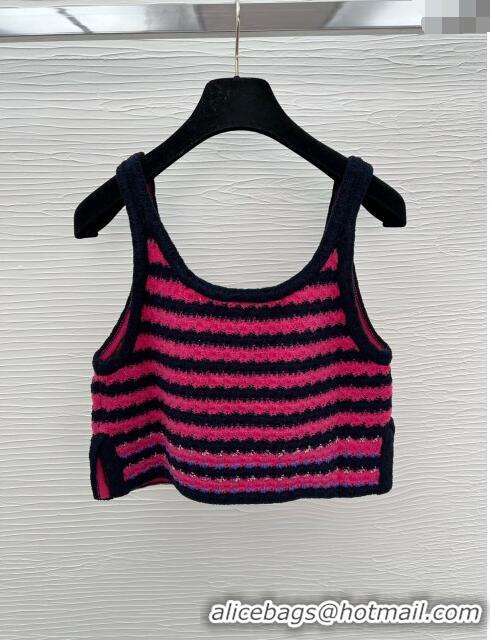 Luxury Discount Chanel Knit Vest CH8721 Rosy 2024