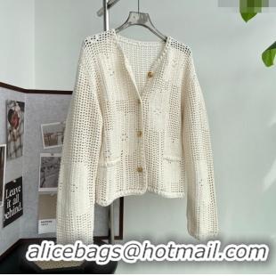 ​Luxury Discount Celine Wool Sweater C8803 Beige 2024