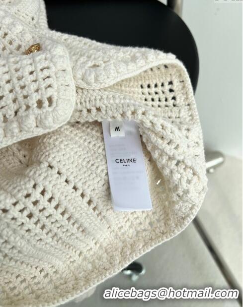 ​Luxury Discount Celine Wool Sweater C8803 Beige 2024