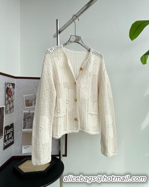 ​Luxury Discount Celine Wool Sweater C8803 Beige 2024