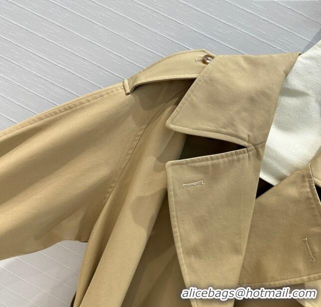 Reasonable Price Prada Trench Coat P8811 Khaki 2024