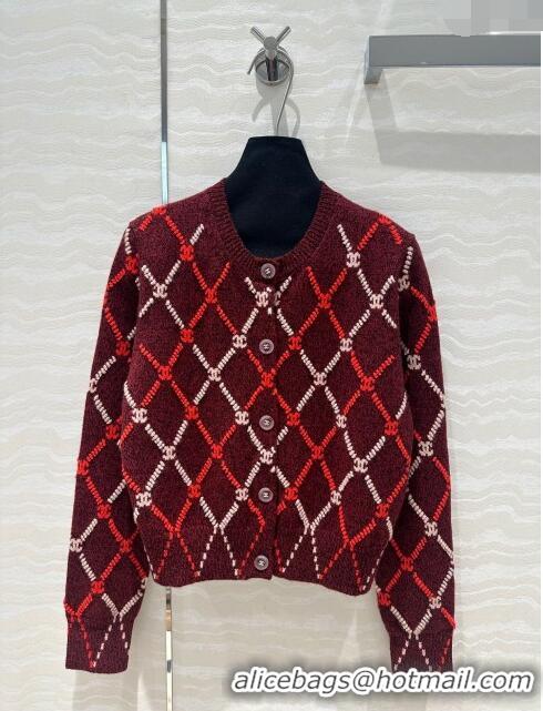 Top Quality Chanel Cashmere Cardigan CH8815 Red 2024